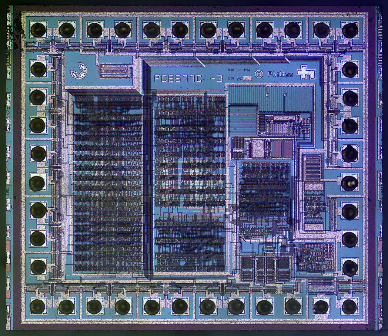 NXP PCF8577C LCD 드라이버 칩
