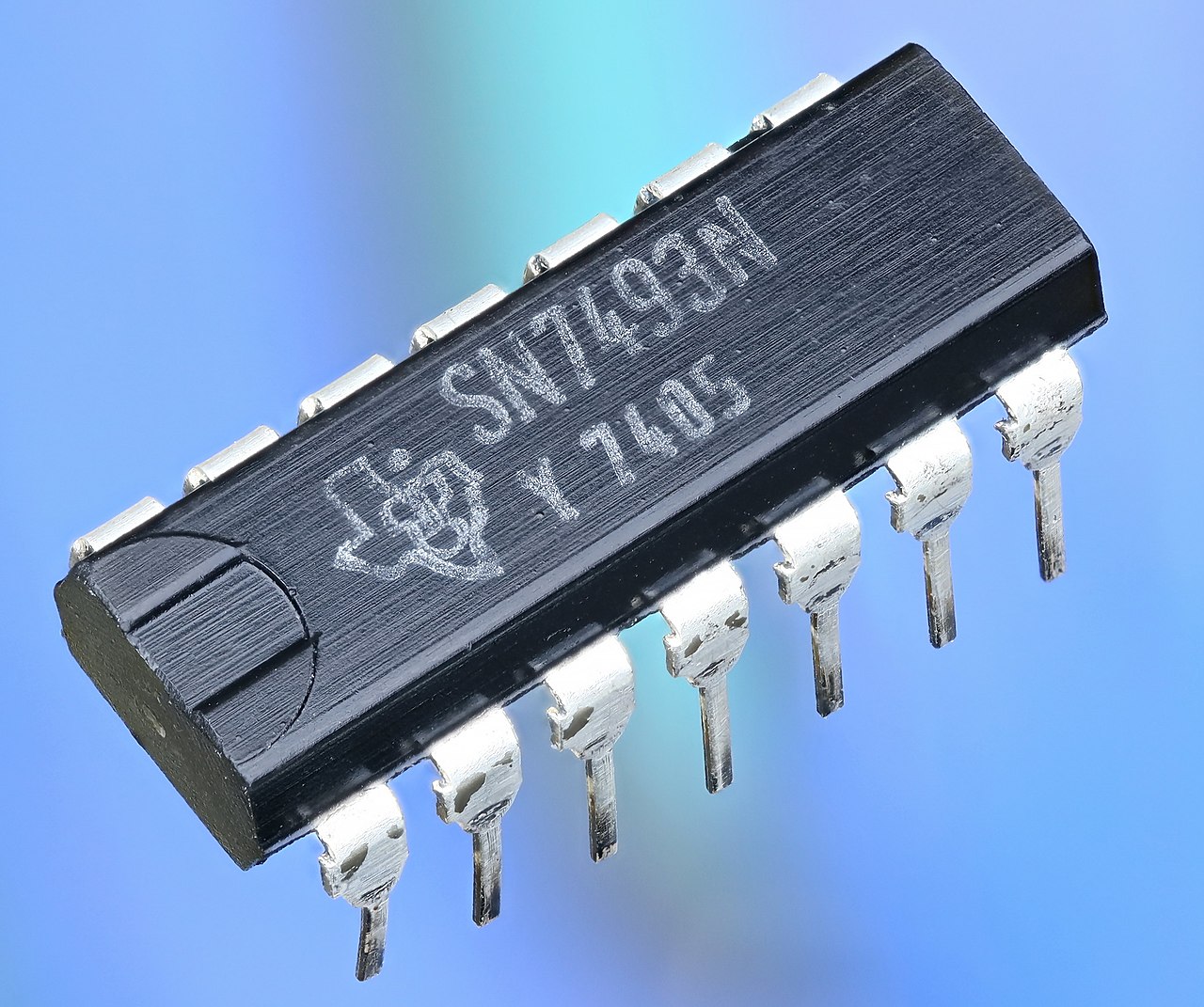텍사스 인스트루먼트 SN7493N 집적회로